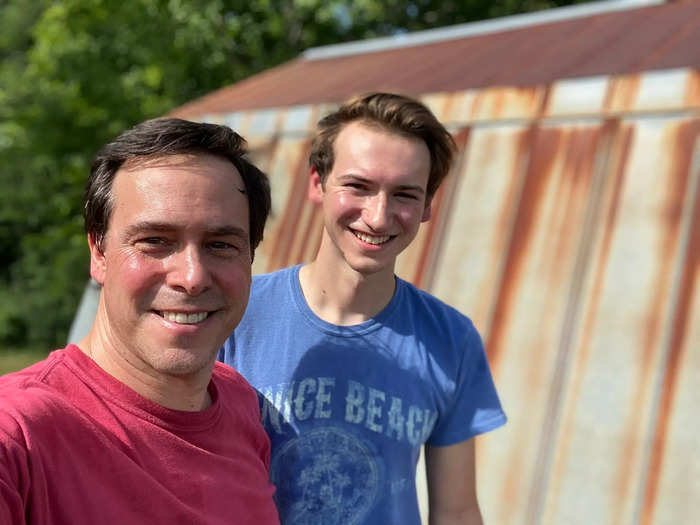 Danner Cronise and his dad set out to transform a $5,250 shed into a "fantastic retreat," documenting the journey on YouTube.