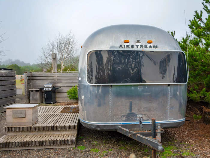 I booked a single-night stay in a 31-foot trailer for $190.