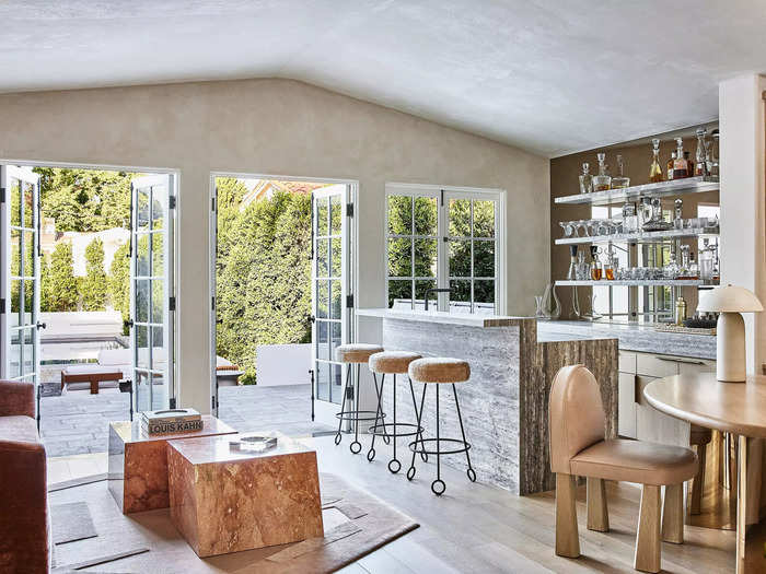 Tutor describes herself as "passionate" about Spanish-style homes and is drawn to their warmth, history, and quality. She recently purchased an $8 million property in Beverly Hills and has been renovating the home room by room with her ex-husband, Jason Maltas.