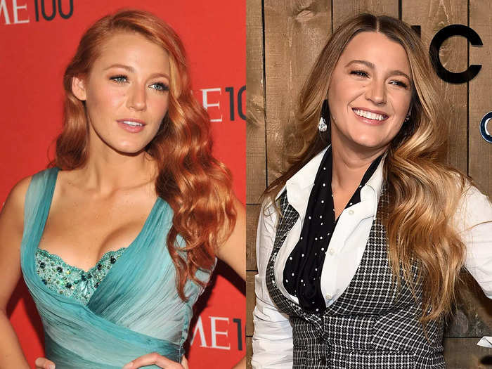 While Blake Lively is a very famous blonde, she tried out strawberry blonde for a role in 2011. She dyed her hair red again in 2023, again for a role.