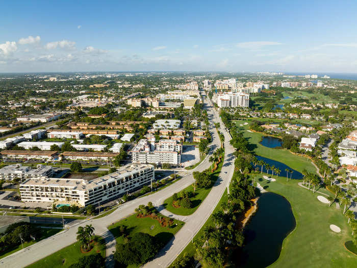 12. Boca Raton, Florida