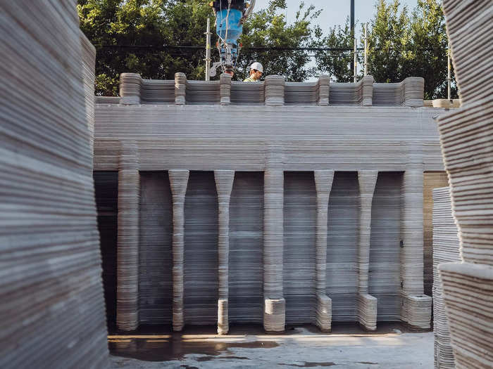 Most 3D-printed homes popping up around the world have been built using a concrete mix.