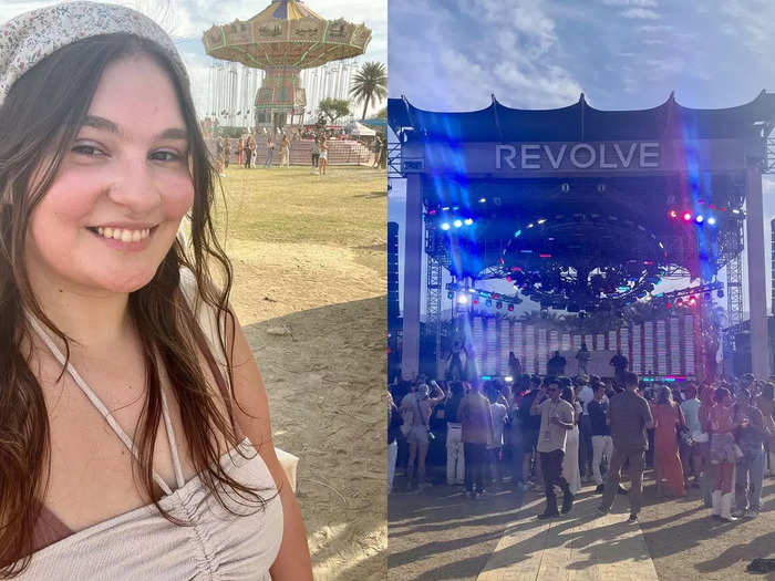 Located in Thermal, California, Revolve Fest takes place on Coachella weekend one and is a celebrity and influencer playground.