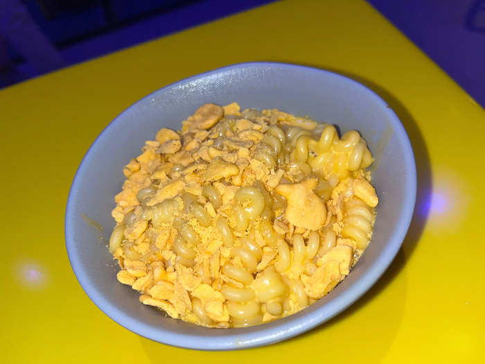 The mac and cheese was good, but not the best I