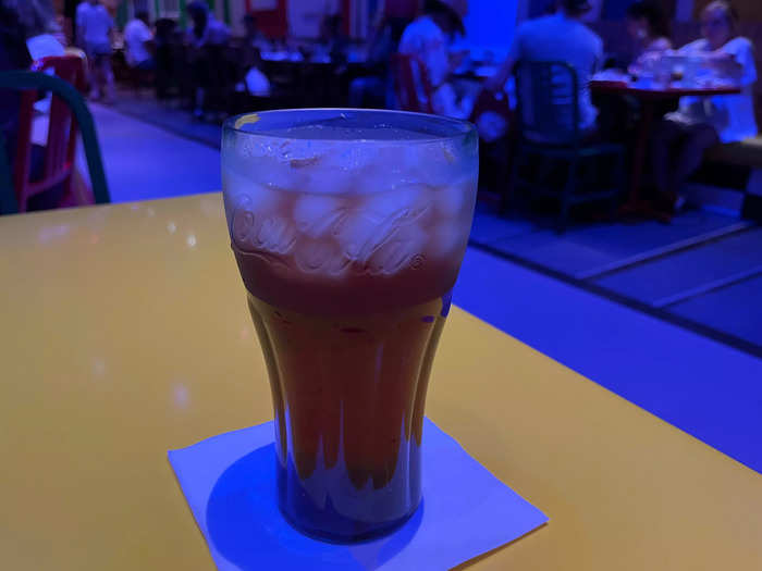 For my drink, I tried a sweet tea, which was included in the price of the meal.