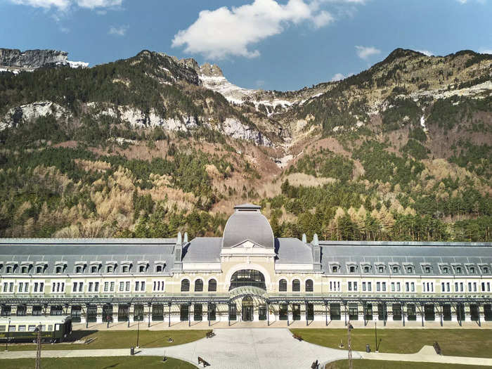 Canfranc Estación, the Royal Hideaway Hotel, reopened its doors after 50 years of decay.