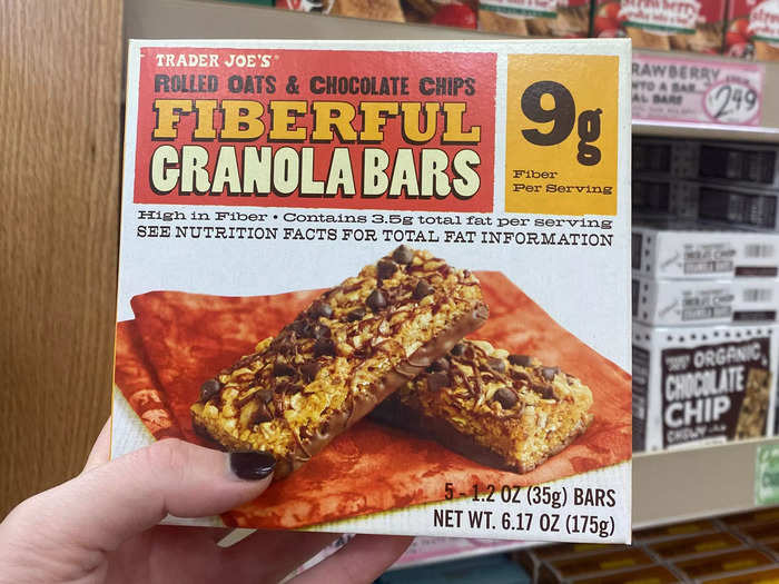 For a breakfast on the run, I grab Trader Joe