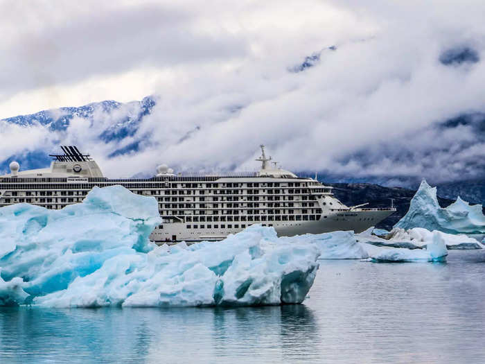 And many choose to sail on The World during holidays or to desirable ports, such as Antarctica.