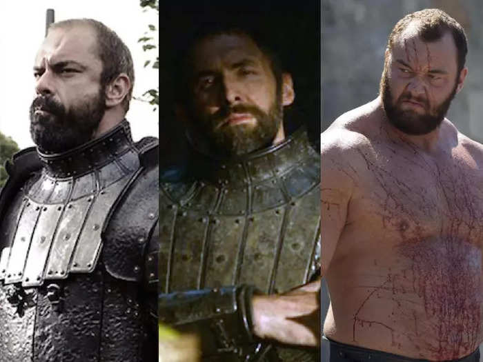 The Mountain from "Game of Thrones" has been played by three actors.