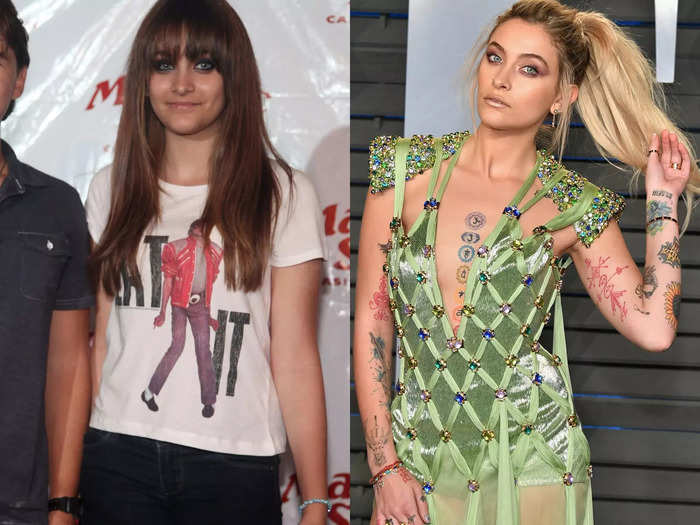 Paris Jackson has an eclectic mix of tattoos.