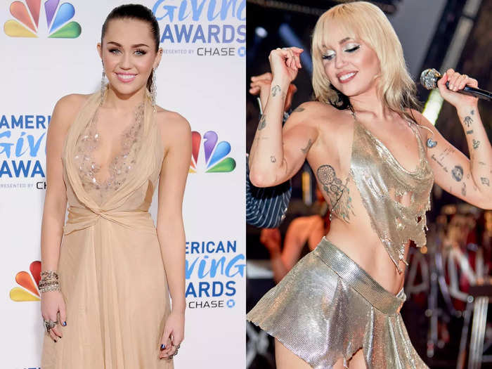 Miley Cyrus has come a long way from her "Hannah Montana" days — now she