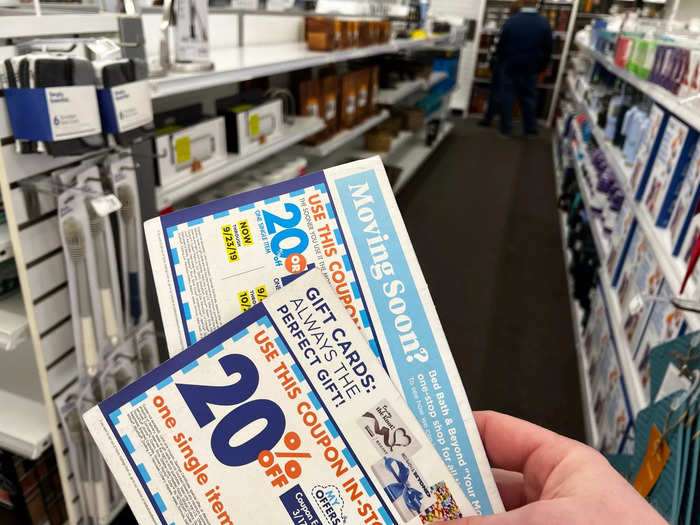 One shopper came in with a stack she said she had been saving "for years" and began handing out coupons to anyone she saw.