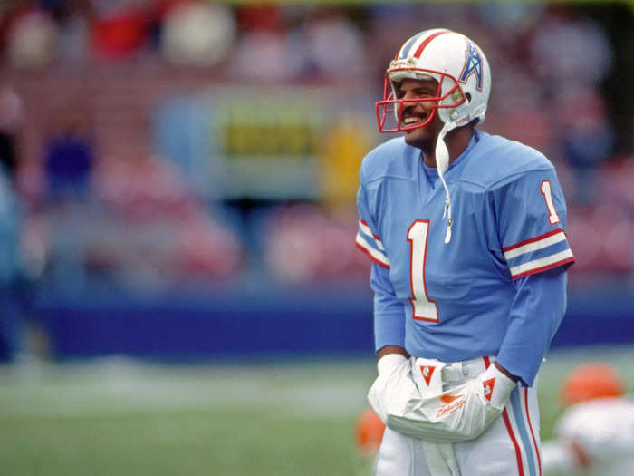 The Tennessee Titans are expected to wear Houston Oiler throwback uniforms for one game this season.