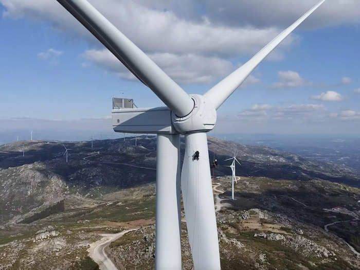 The turbines they are working on can power a single-family home with just one rotation.