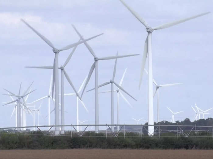 Routine maintenance checks help keep the expensive turbines from breaking.