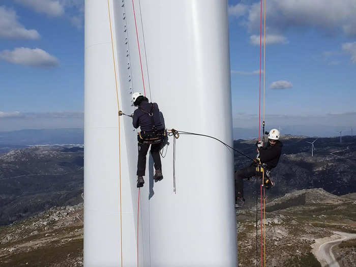 He decided to specialize in wind energy while studying mechanical engineering in college. Portugal was heavily investing in renewable energy when he got started in the industry in 2004 because the country lacks natural gas and oil reserves.