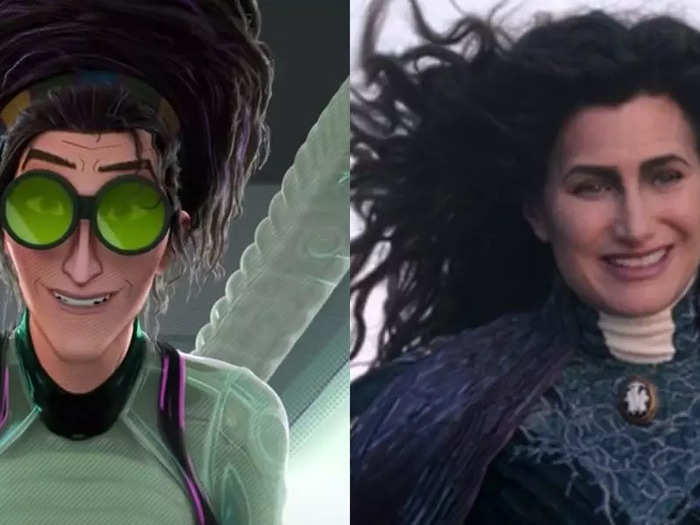 Kathryn Hahn has played two different Marvel villains.