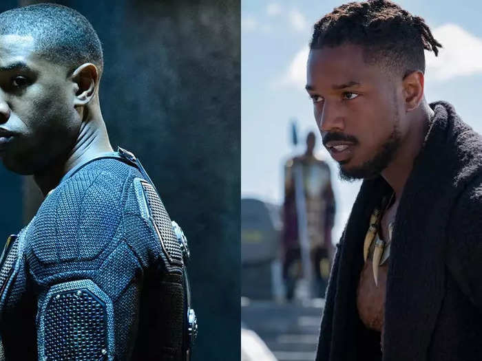 Michael B. Jordan starred in the "Fantastic Four" reboot before playing a villain in "Black Panther."