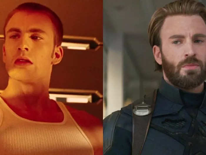 Prior to portraying original Avengers member Steve Rogers/Captain America in the MCU, Chris Evans played Fantastic Four
