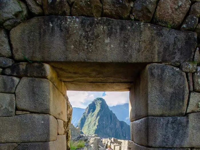 Forgetting to use the bathroom before entering Machu Picchu means you