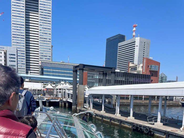 But with 360-degree views of the city, I gained a whole new perspective of just how large Tokyo truly is. During the one-hour trip, the boat made a stop at the Hinode Pier.