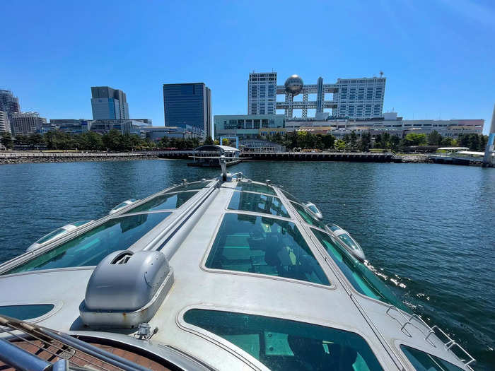 The closest pier for me was in the Asakusa neighborhood in northeast Tokyo. I opted for an hour-long route on the company