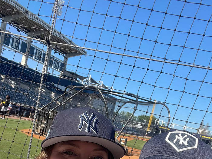 At that point, I left to get food, but my sister and brother-in-law waited two more hours on the field in the hopes that someone would sign their bat.