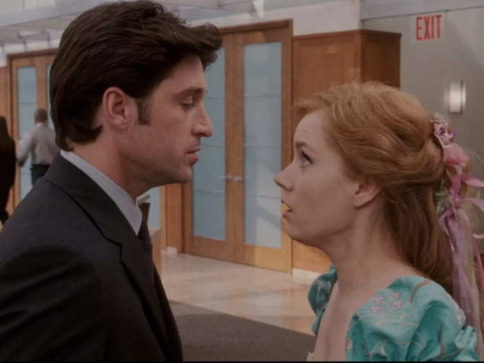 Patrick Dempsey and Amy Adams, who starred in "Enchanted," are also more than eight years apart in age.