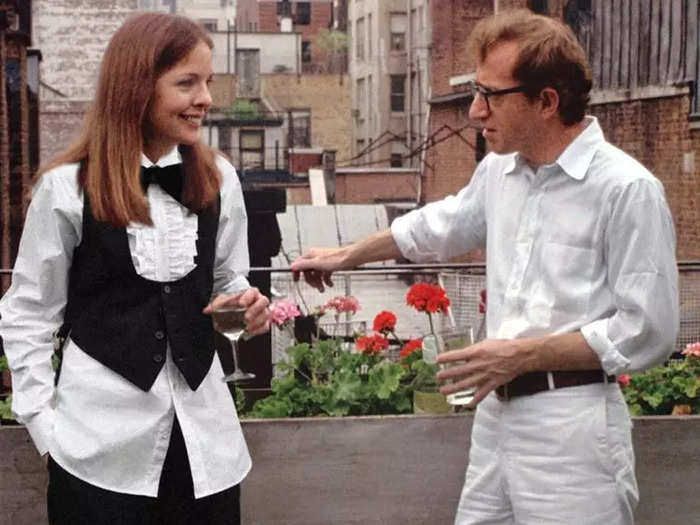 Diane Keaton and Woody Allen, who played love interests in "Annie Hall," have a 10-year age difference.