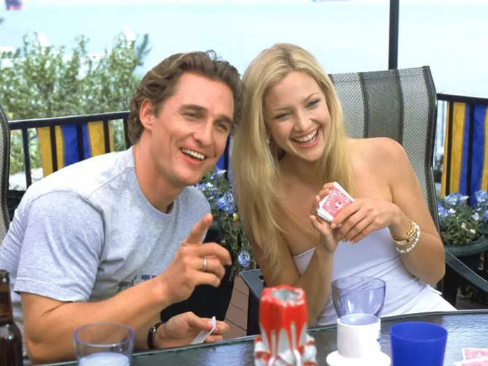 Matthew McConaughey and Kate Hudson are over nine years apart, and they starred opposite each other in "How to Lose a Guy in 10 days."