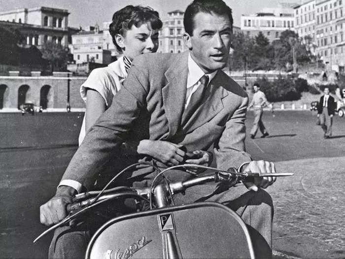 Audrey Hepburn and Gregory Peck were 13 years apart when they starred in "Roman Holiday."