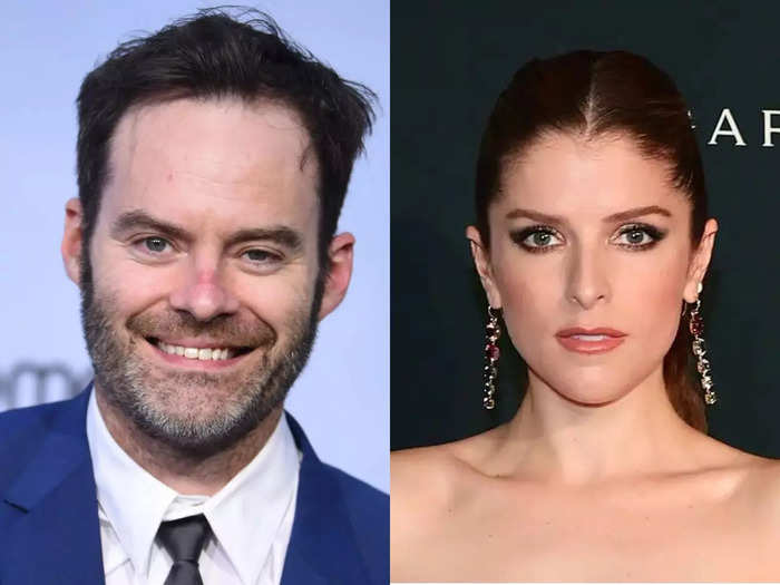 Bill Hader and Anna Kendrick