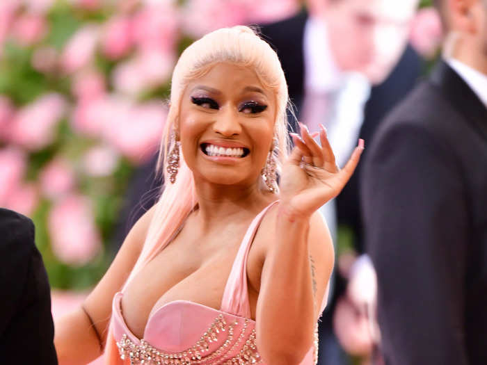 In a red-carpet interview, Nicki Minaj admitted that she didn