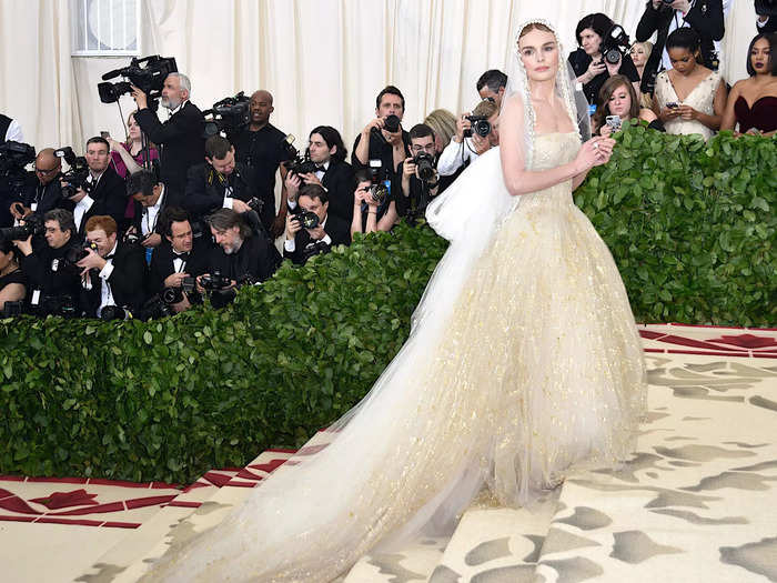 Kate Bosworth wore a literal replica of her wedding dress to the 2018 Met Gala.