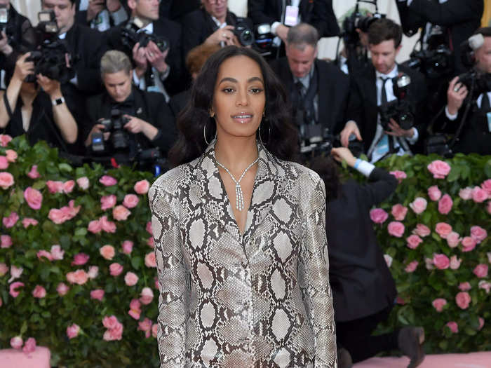 In 2019, Solange reprised the animal print craze.