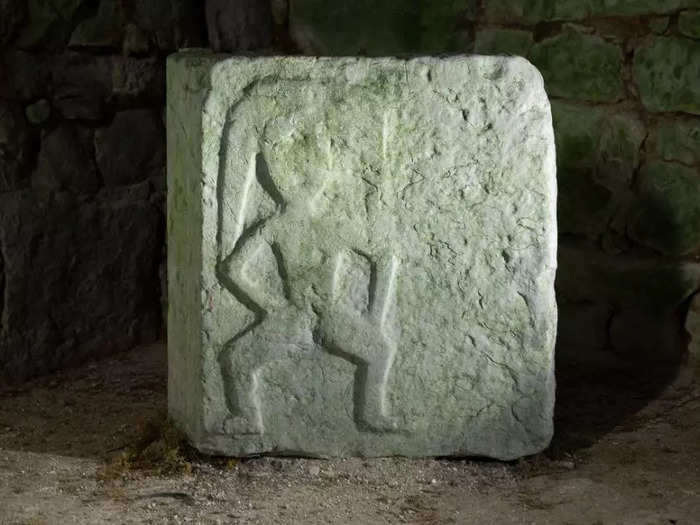 A Sheela Na Gig, a figurative stone sculpture of women in the birthing position that are seen as sacred symbols, is located on the grounds and might date back to the ninth century.