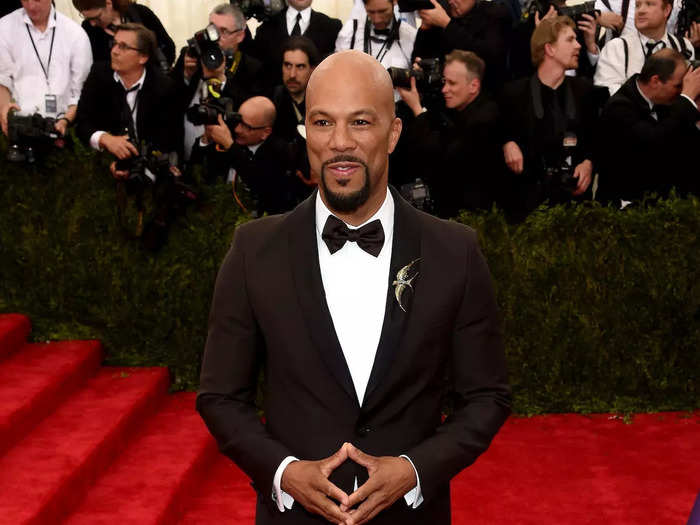 Common was the first male celebrity Erlanger styled for the gala.