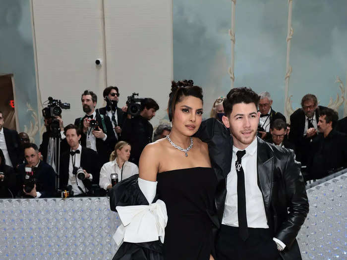 Priyanka Chopra Jonas went classic for the Met Gala, wearing a custom Valentino look.