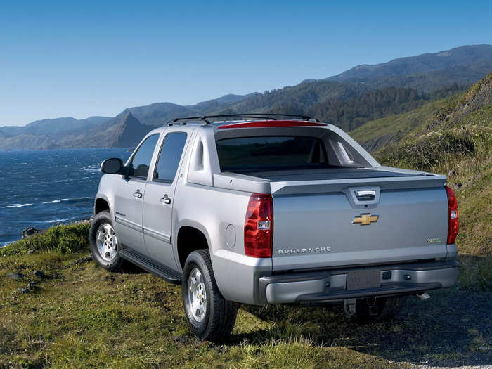 17. Chevrolet Avalanche