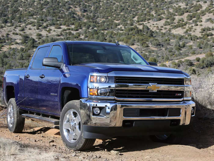 9. Chevrolet Silverado 2500HD