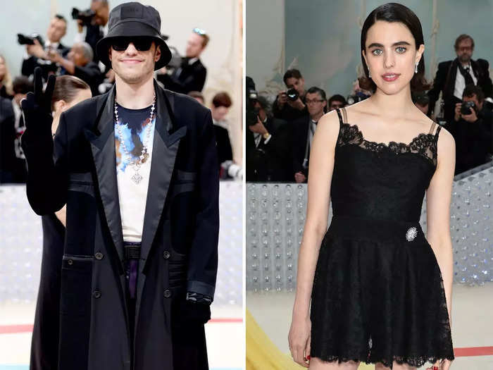 Davidson may have also run into Margaret Qualley at the 2023 Met Gala.