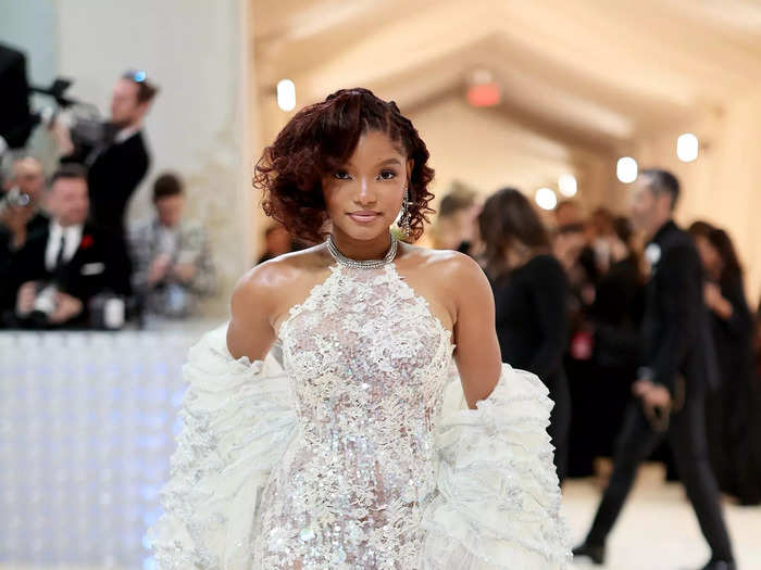 Hunter loved the old-school vibes of Halle Bailey