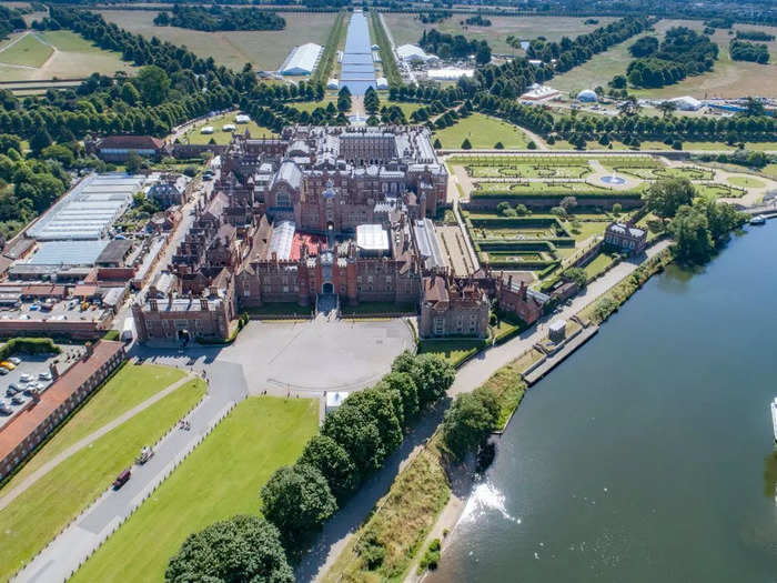 Hampton Court Palace is open to the public year-round.