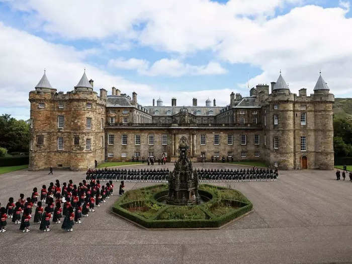 The Palace of Holyroodhouse in Edinburgh, Scotland, is worth an estimated $83 million, or about £66.6 million.