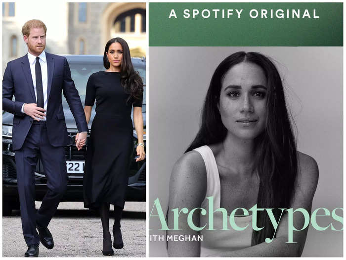 The Sussexes also reportedly received $30 million for their three-year podcasting deal with Spotify.