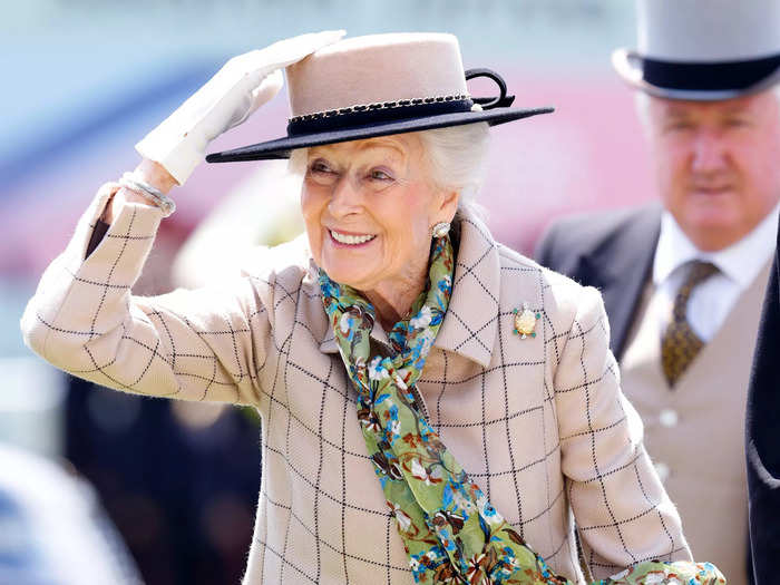 Princess Alexandra, The Honourable Lady Ogilvy, is the least senior working member of the royal family.