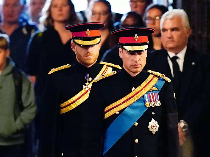 That same month, the palace reversed its decision to ban Harry from wearing a military uniform at a vigil for the Queen. But when he got the uniform, it was missing the Queen